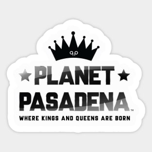 Planet Pasadena small logo Sticker